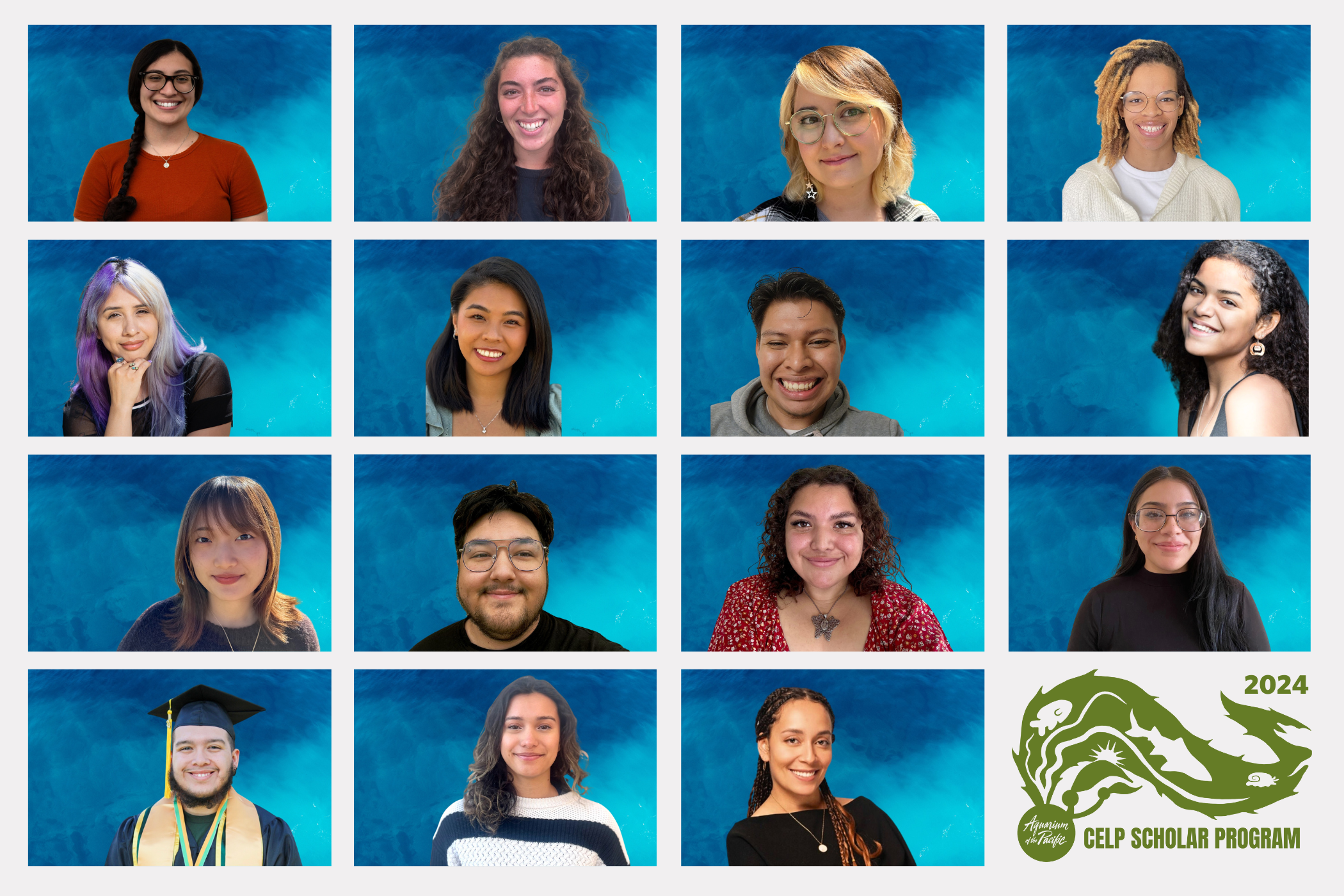 Collage of 2024 CELP Scholar Recipients